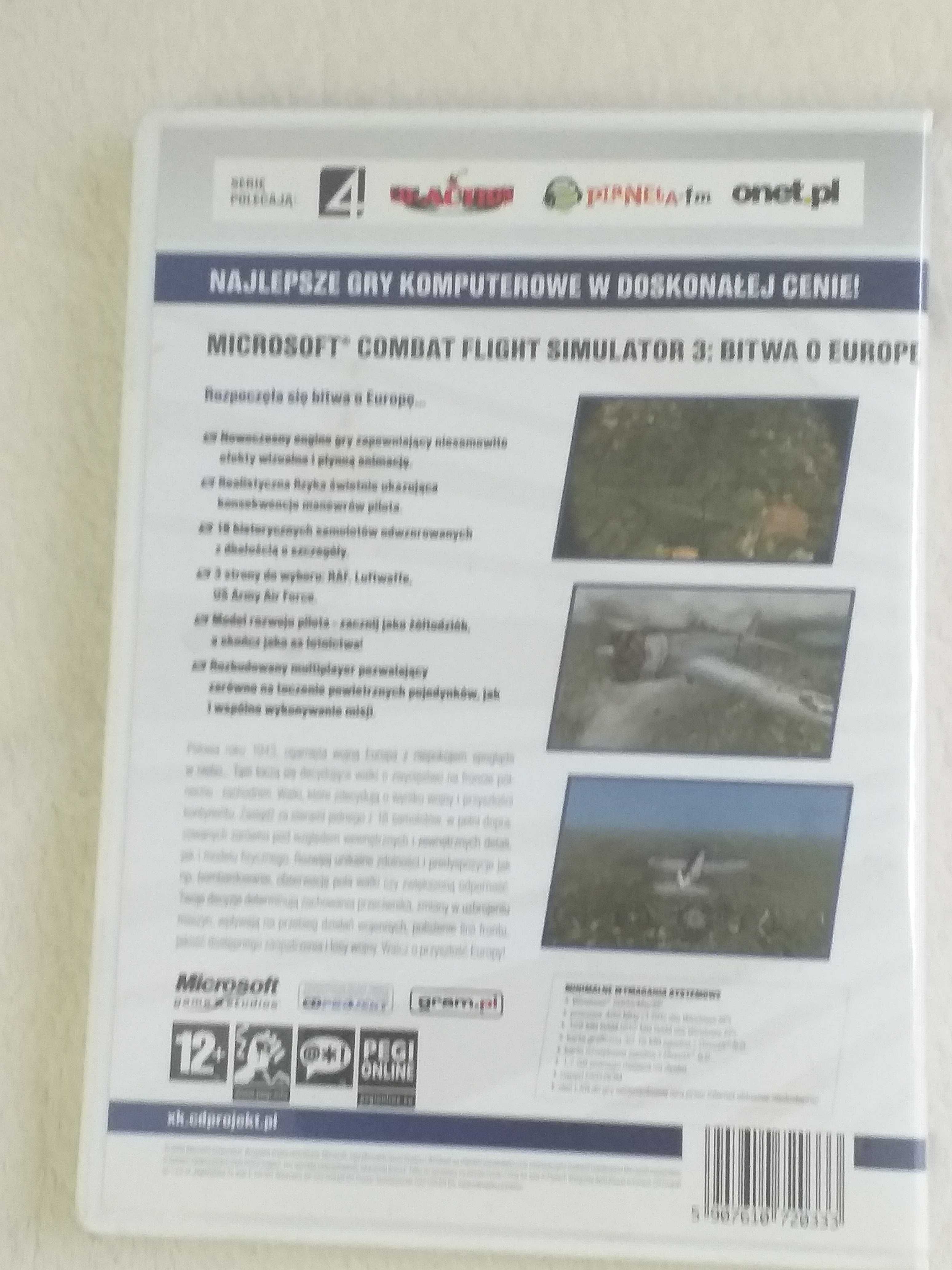 Gra komputerowa - Combat Flight Simulator 3 Bitwa o Europe