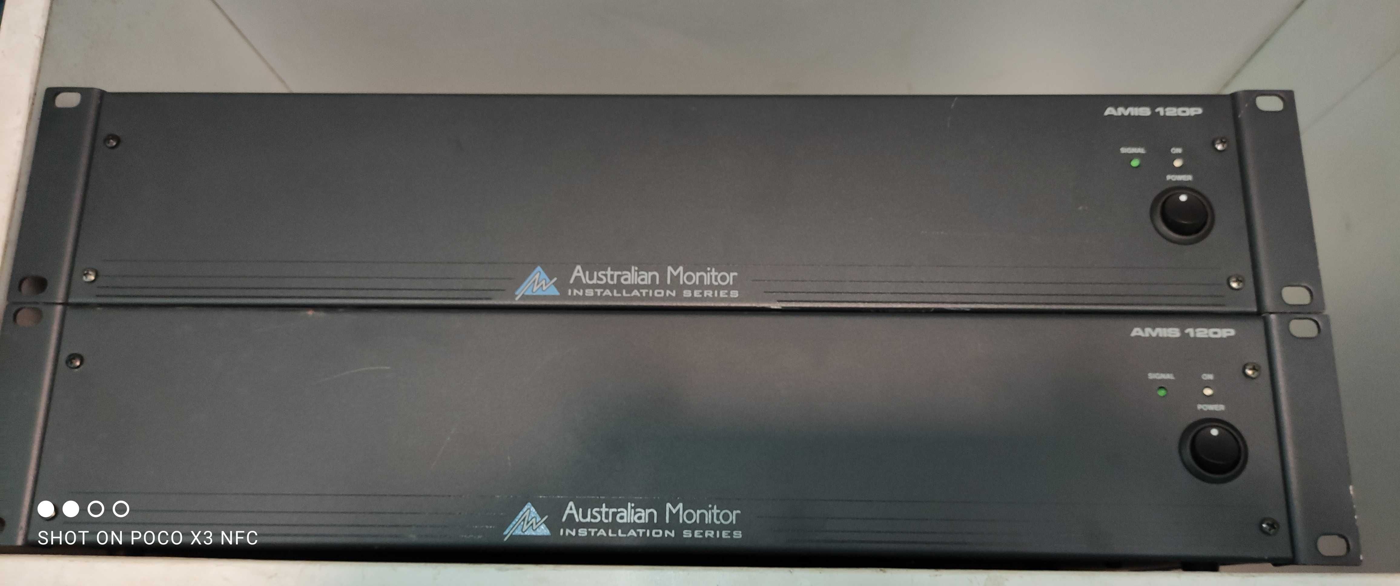 Підсилювачі AMIS120P: Australian Monitor;