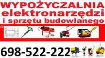 Wynajem zageszczarek młotow maszyn budowlanych i ogrodniczych Mochowo