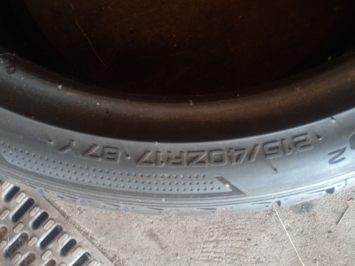 Opona 215/40R17" Hankook Ventus V12 evo2 pojedyńcz nowa
