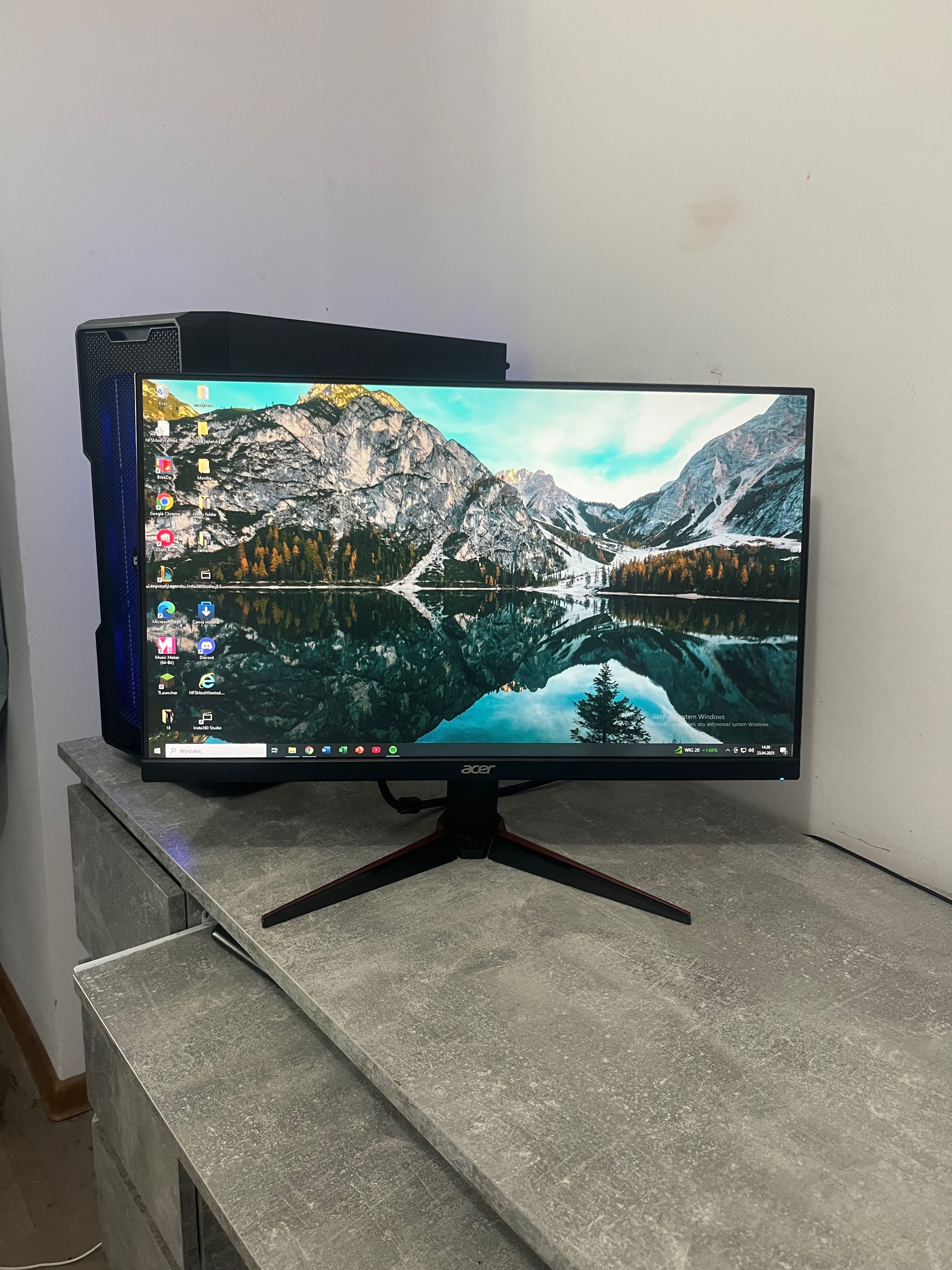 OKAZJA PC + monitor