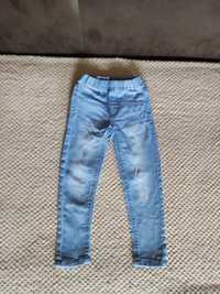 Spodnie dżinsowe z gumką w pasie
