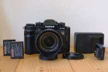 Fujifilm x-t3 preto com objectiva Fujinon 18-55 f2.8-4 - Como novo