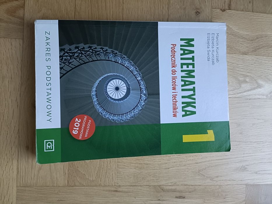 Matematyka klasa 1 podręcznik do liceum i technikum zakres podstawowy