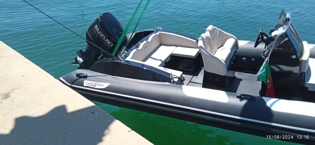 Semi-rígido Hydrosport RIB737 Sundeck novo