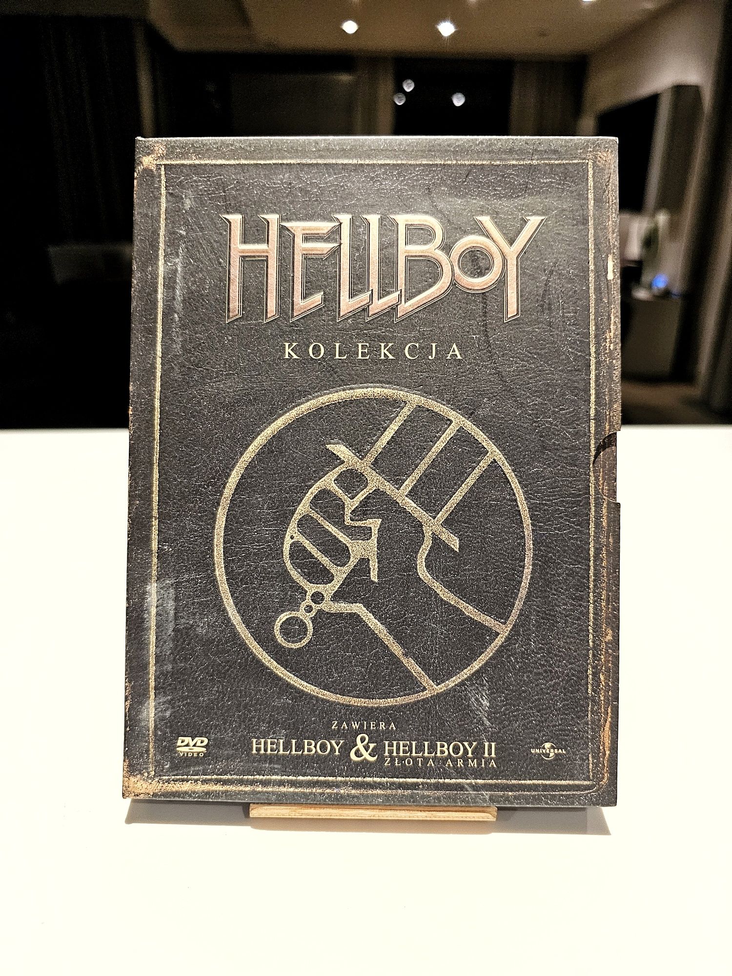 Kolekcja Hellboy + Hellboy złota armia PL box dvd