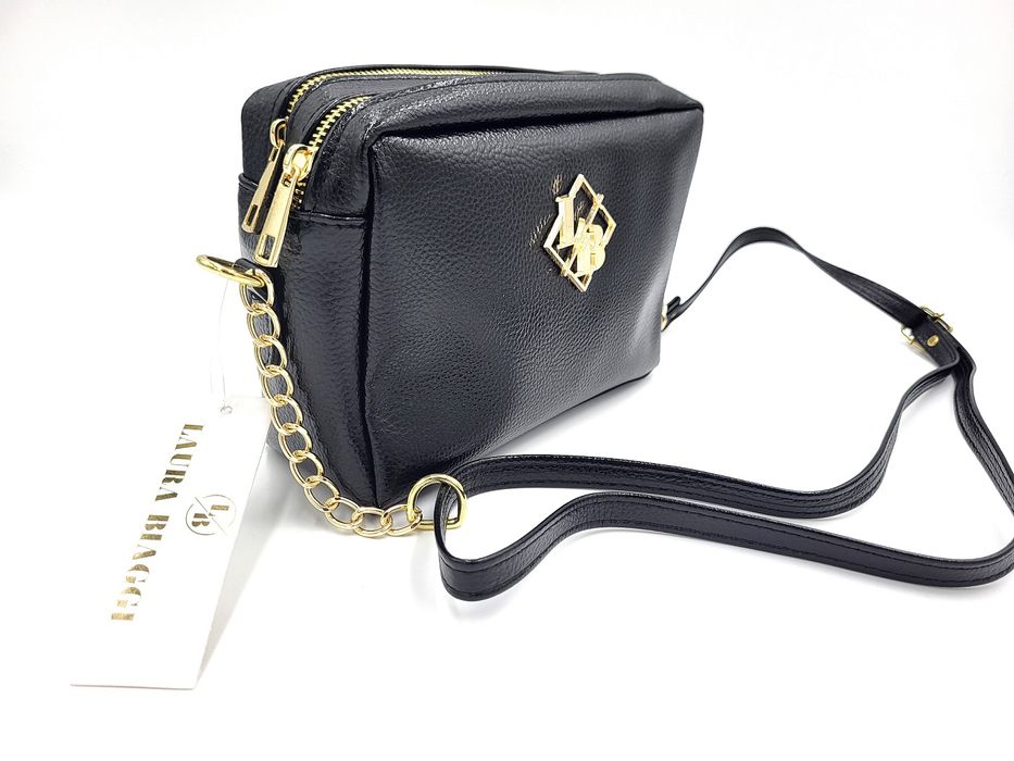 Torebka damska listonoszka LAURA BIAGGI czarna