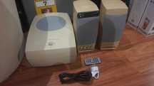 Radio FM AUX Bluetooth USB Altec Lansing 2.1 subwoofer