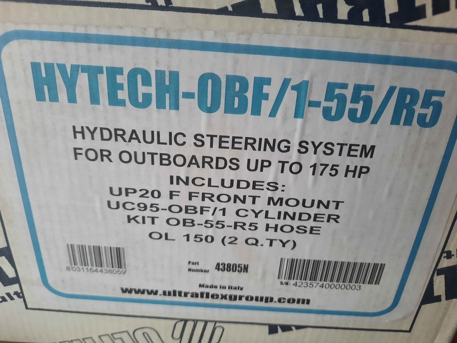 Układ Hydrauliczny Hydraulika Wspomaganie jacht łódź motorówka