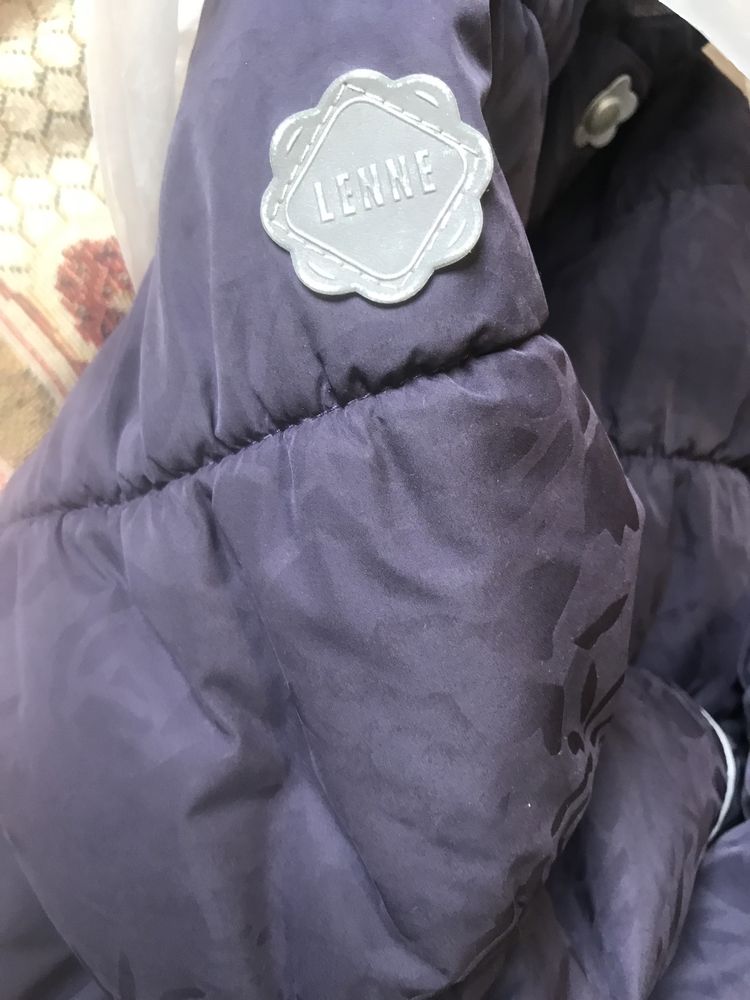 Пальто зимове лене 122