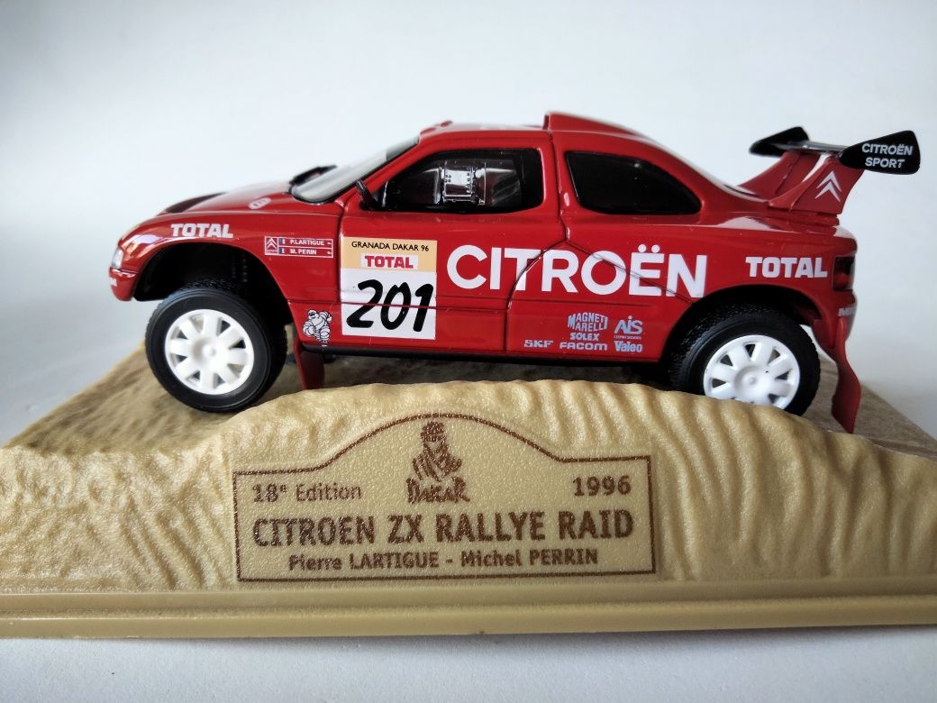 1/43 Citroën ZX Rallye Raid - Lartigue/Perrin (1996)
