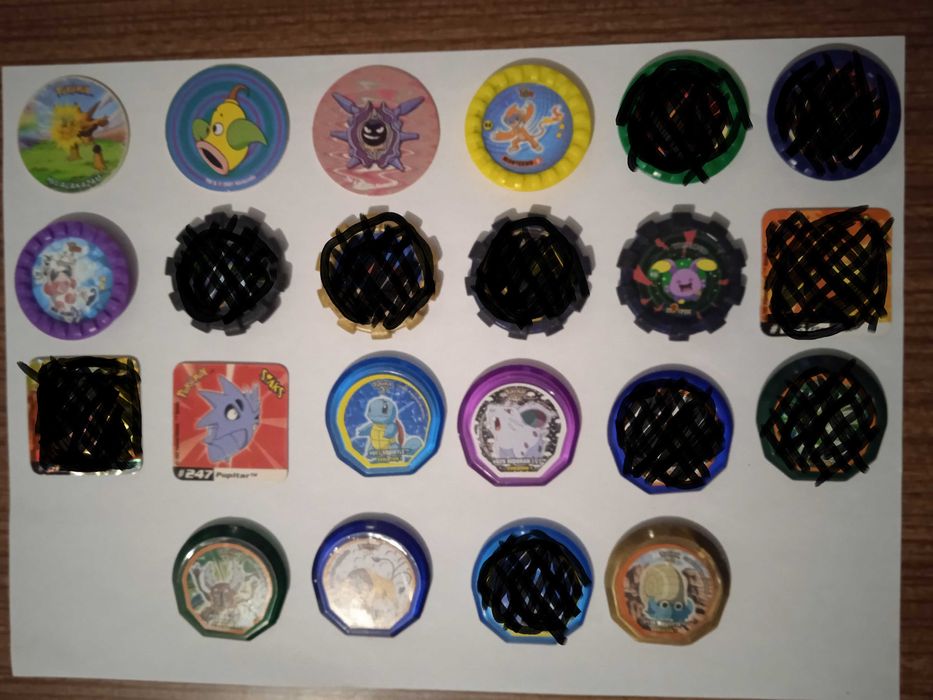 Pokémon Tazos Vários 1