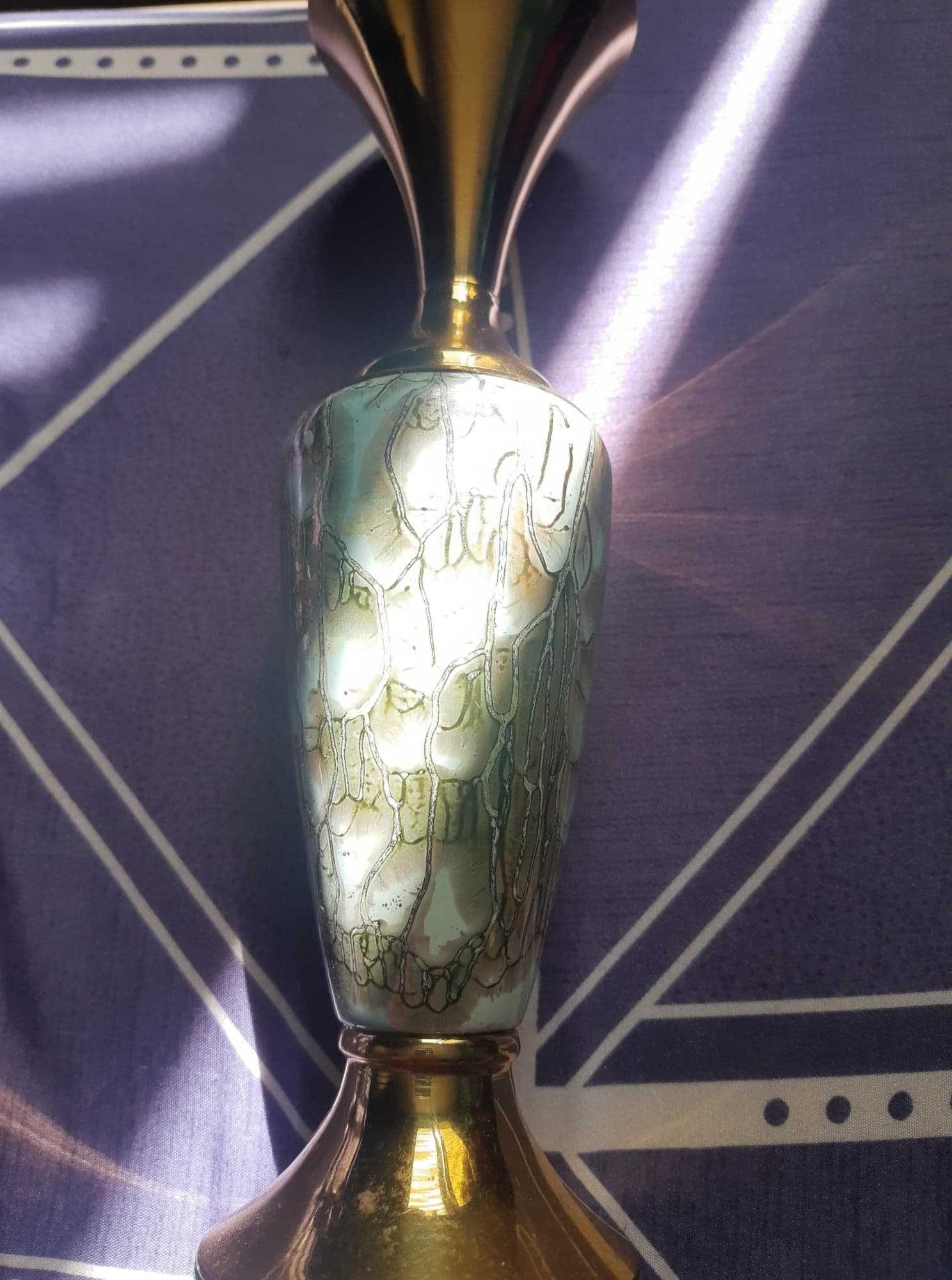 ozdoba dekoracyjny wazon złoto