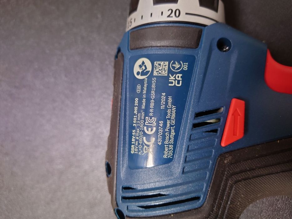 Wkrętarka Bosch GSR 18V-55 nowa