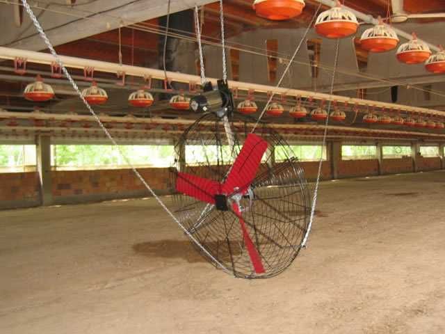 Wentylator MultiFan, dedykowany do obory, chlewni, kurnika. Mieszacz
