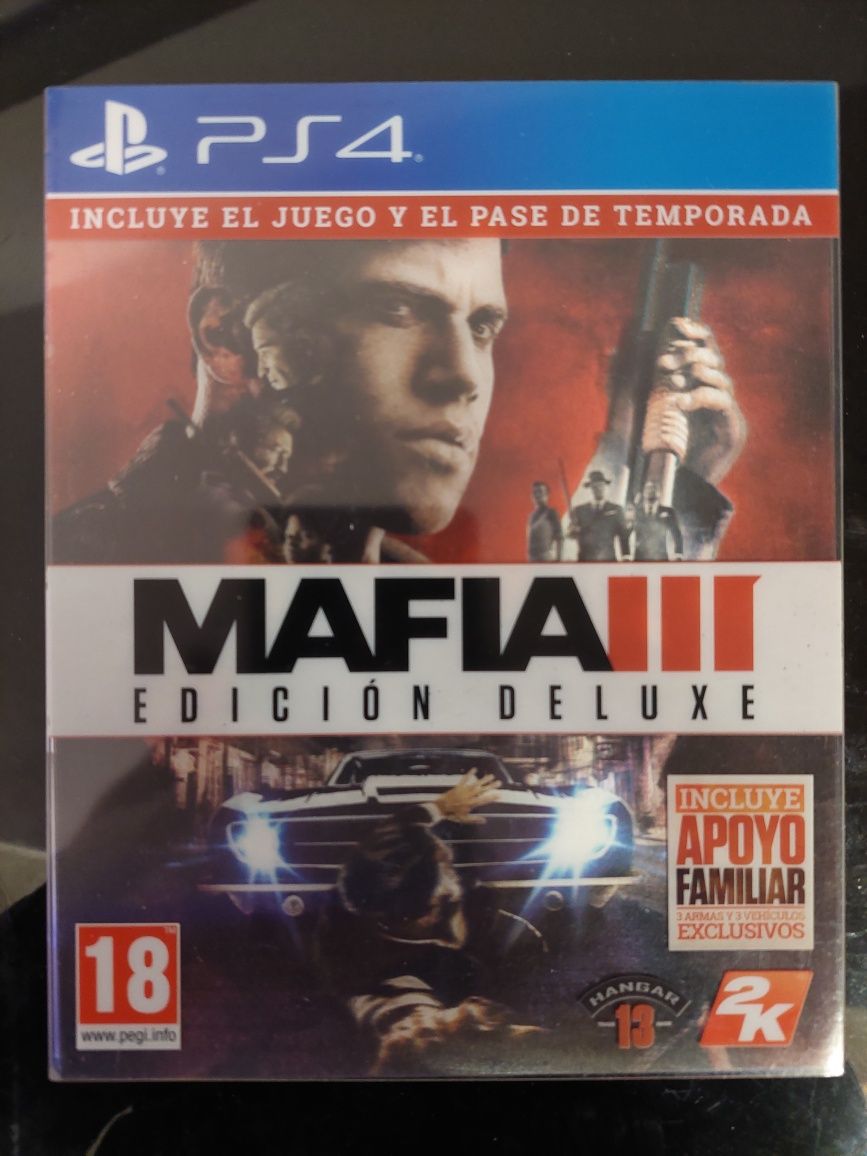 Jogo Ps4 Mafia III 3 Edition Deluxe Como Novo