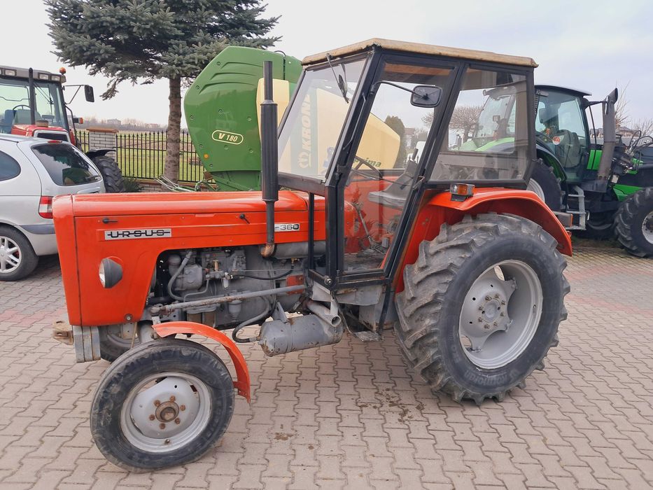 Ciągnik Ursus C-360 z kabina czeska zarejestrowany 1987 rok