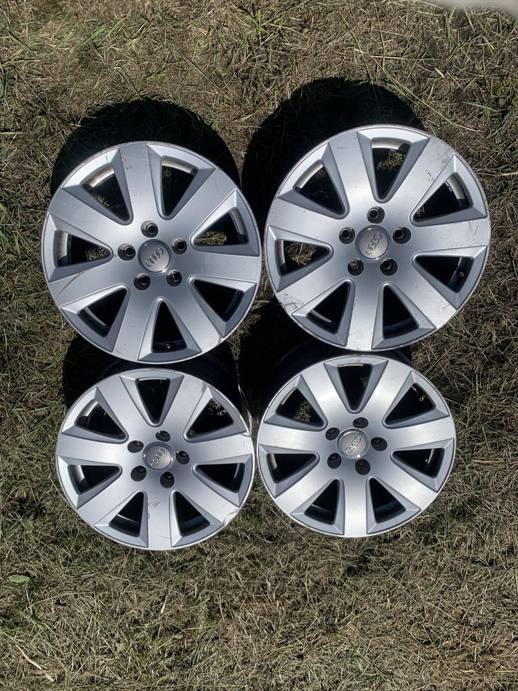 Диски титановые 5х112 r16 audi, vw, skoda