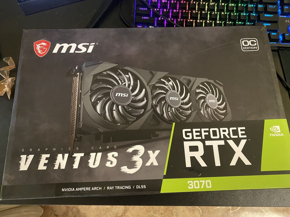 Rtx 3070 MSI 8gb