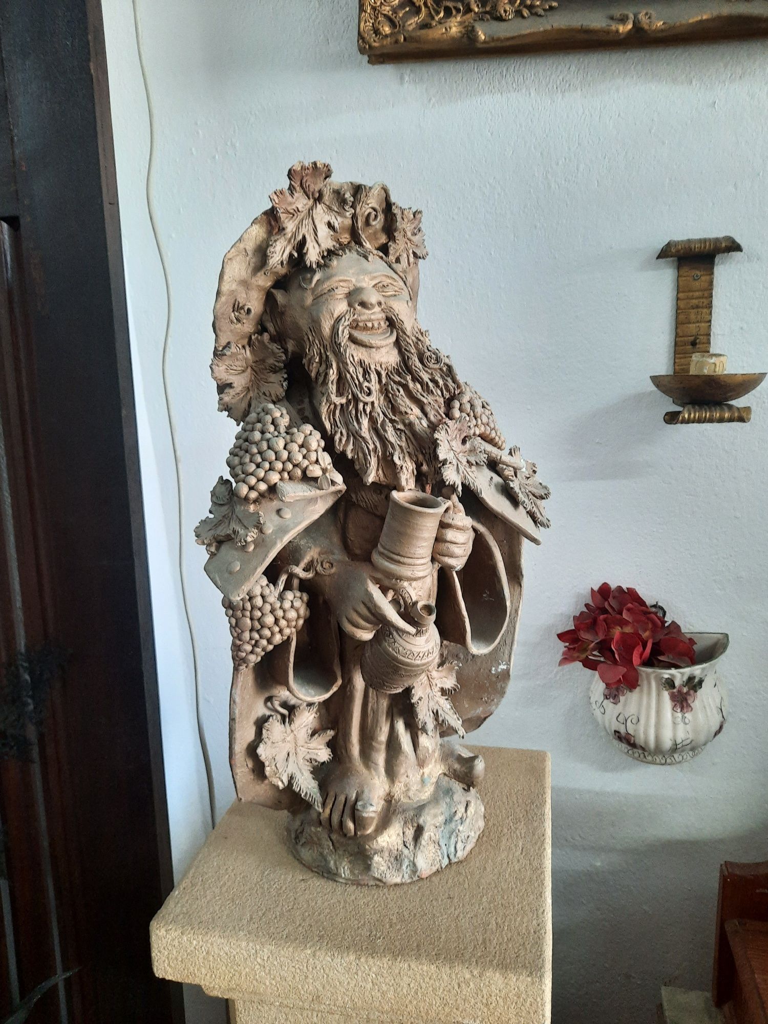Escultura de Baco por Mestre José Franco