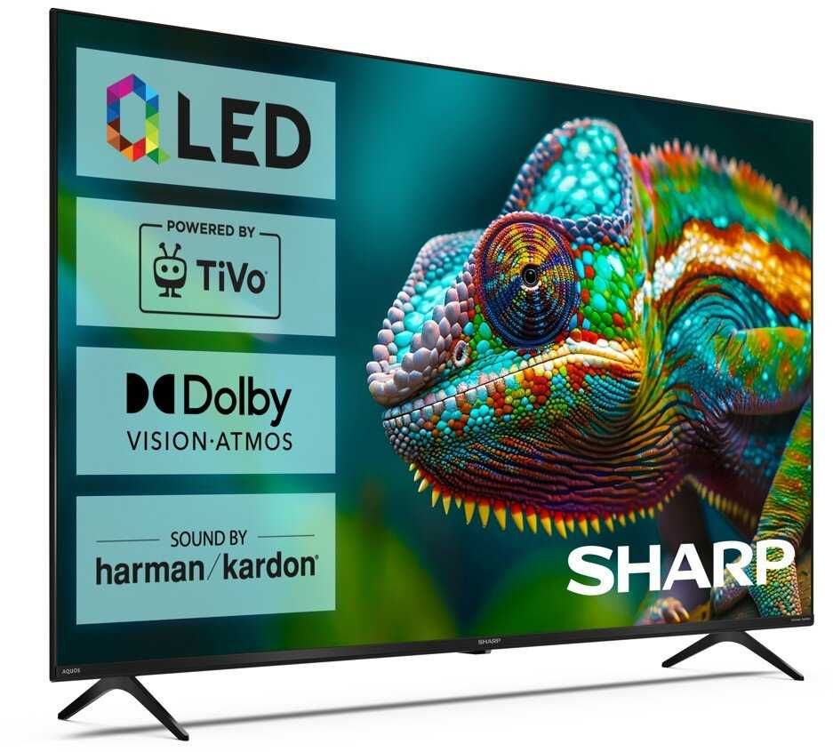 Telewizor Smart TV 55" QLED Sharp 55GM6141E 4K UHD HDR Tivo Bezramkowy