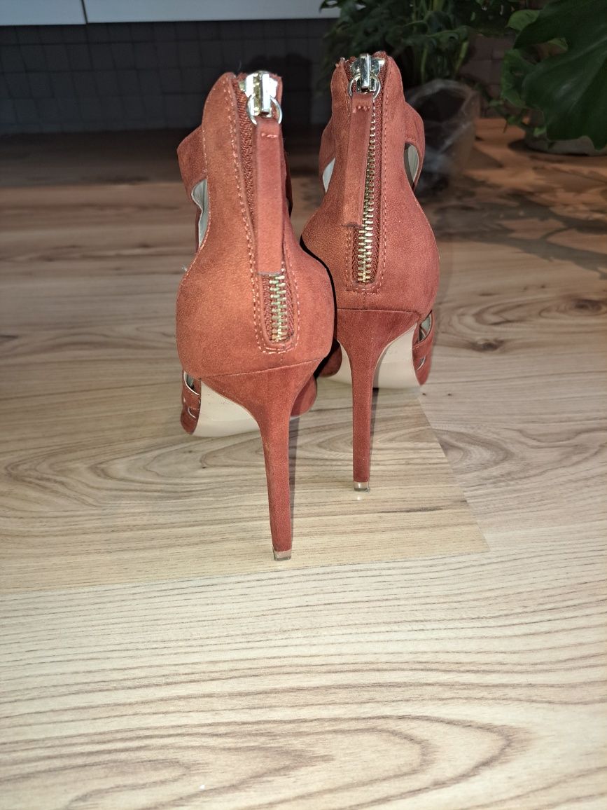 Sandały, botki letnie Zara, rozmiar 41