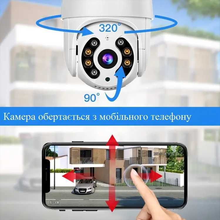 IP-камера 2MP Wi-Fi WHD813B корпус A8 HD