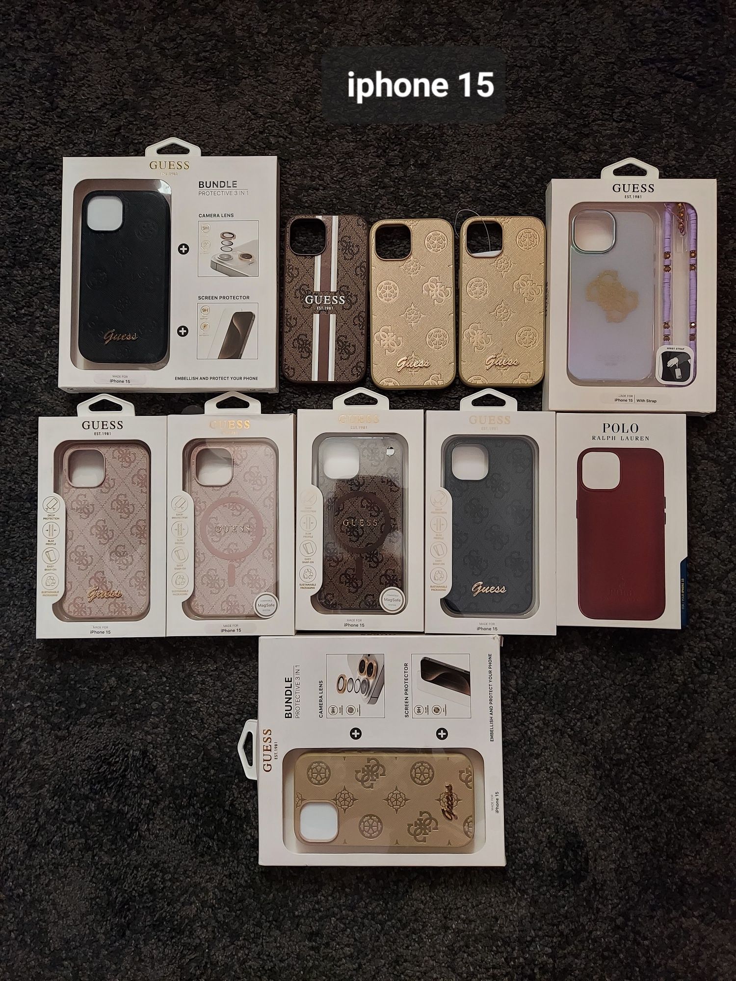 Новый чехол оригинал IPhone Guess  pro max