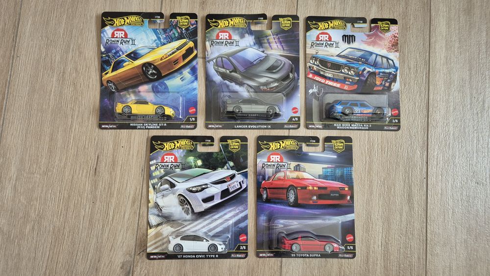 Hot Wheels Ronin set Premium