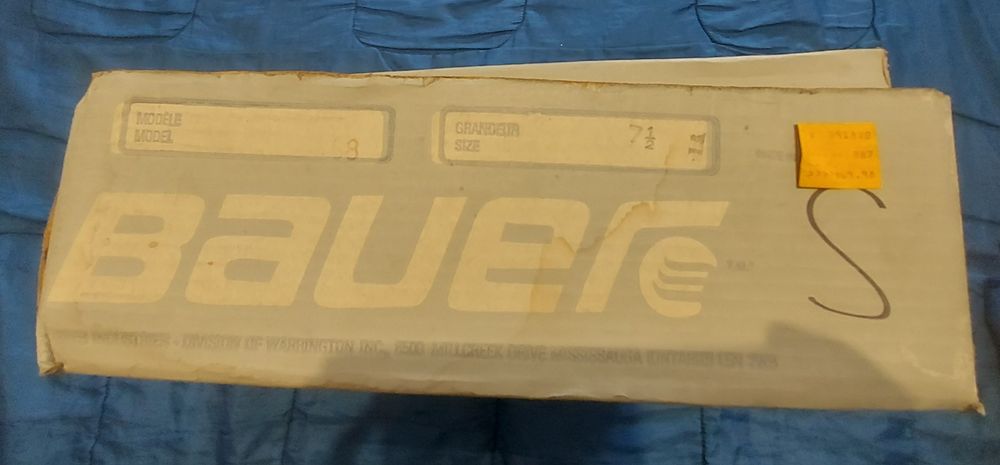 Patins para hockey no gelo marca Bauer