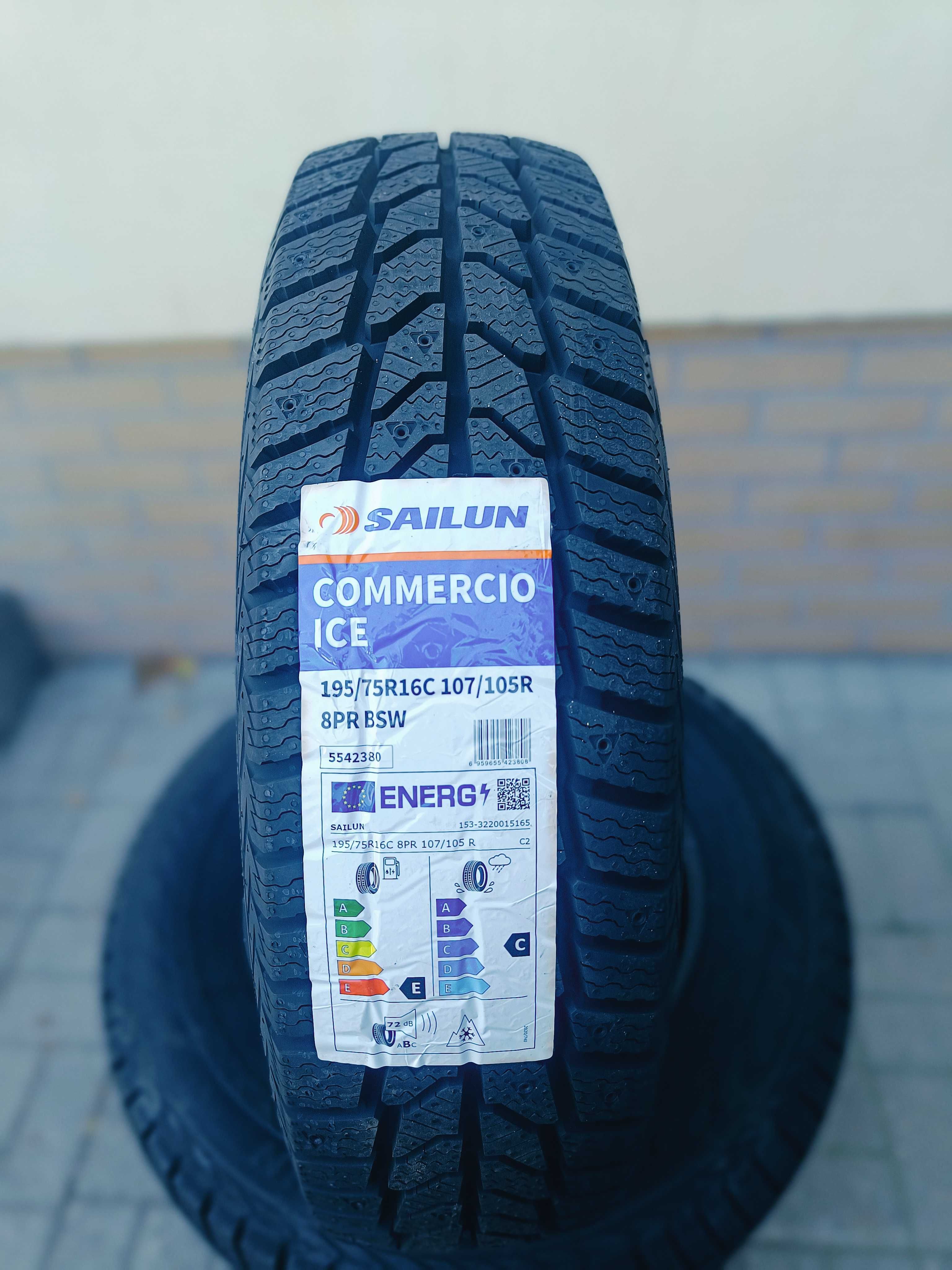 NOWA! Opona Zimowa 195/75R16C Sailun Commercio Ice WYSYŁKA MONTAŻ