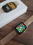 Złoty smartwatch damski