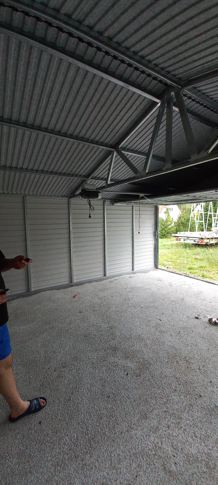 Garaż blaszany 6x6 filc pod blachę dachową GRATIS