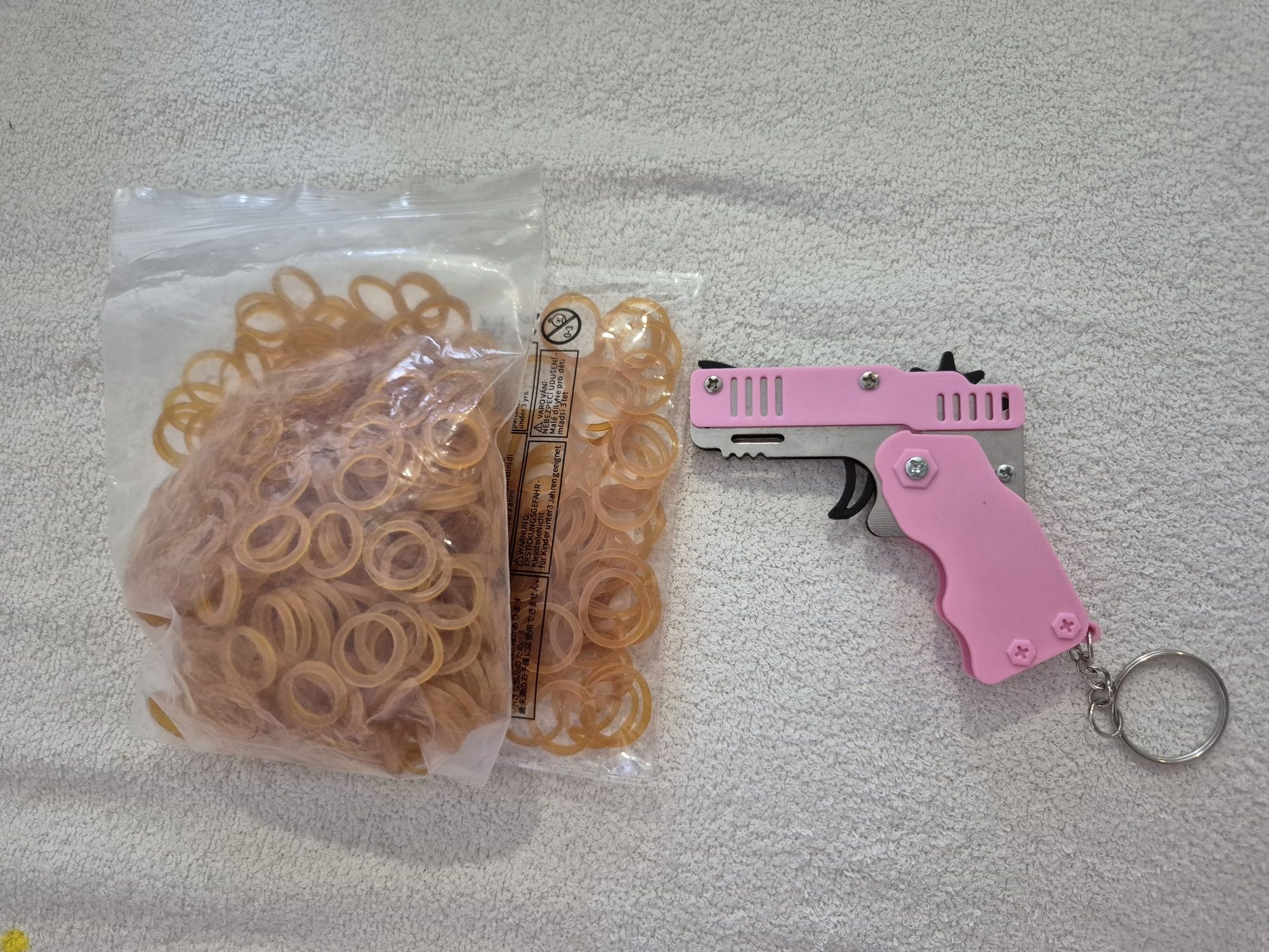 Arma de brinquedo de elásticos
