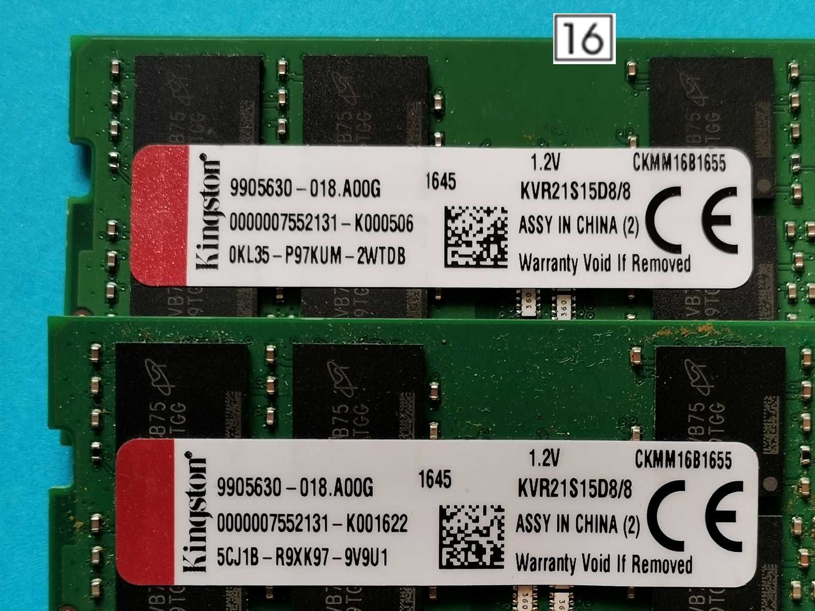 DDR4 16GB KingSton 2133
