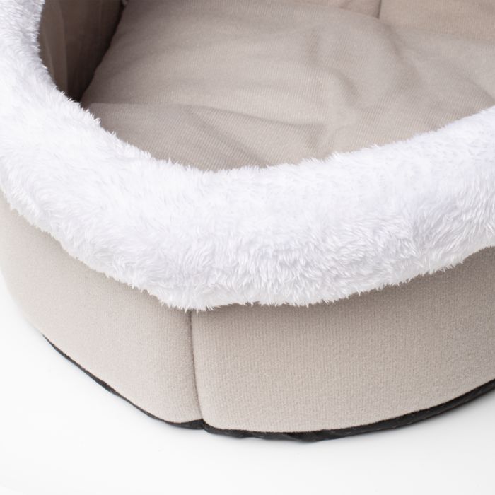 Domek dla kota z poduszką i zabawką miękkie legowisko do spania