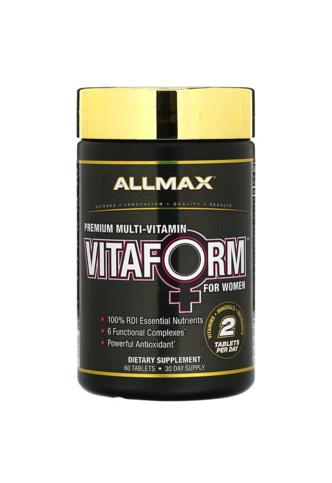 Allmax Nutrition, Vitaform for women (60 таб.), женские витамины