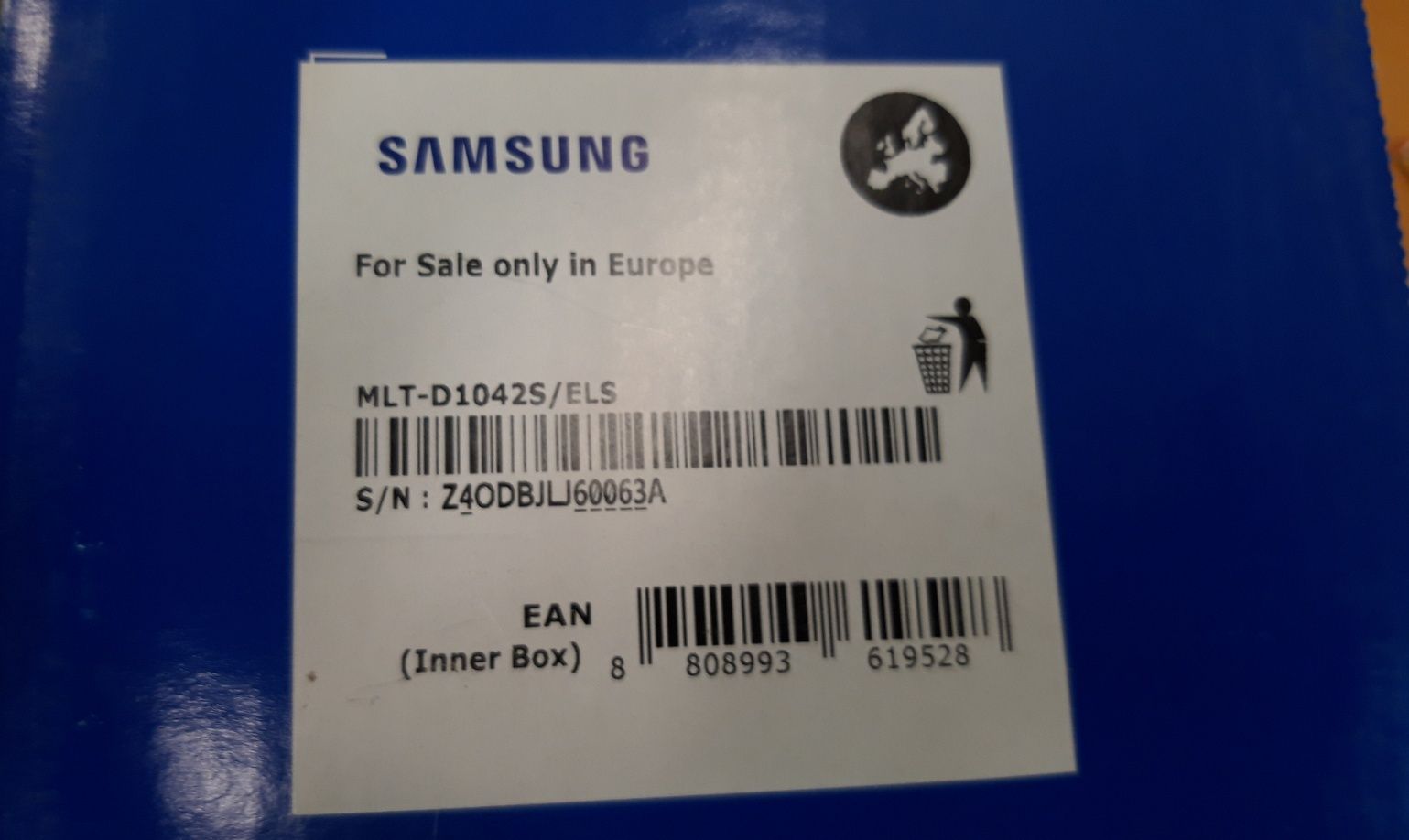 Toner Samsung Preto