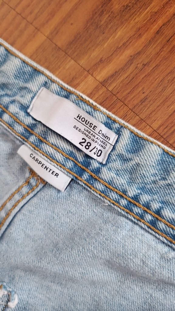 skater baggy jeansy szerokie 28/30