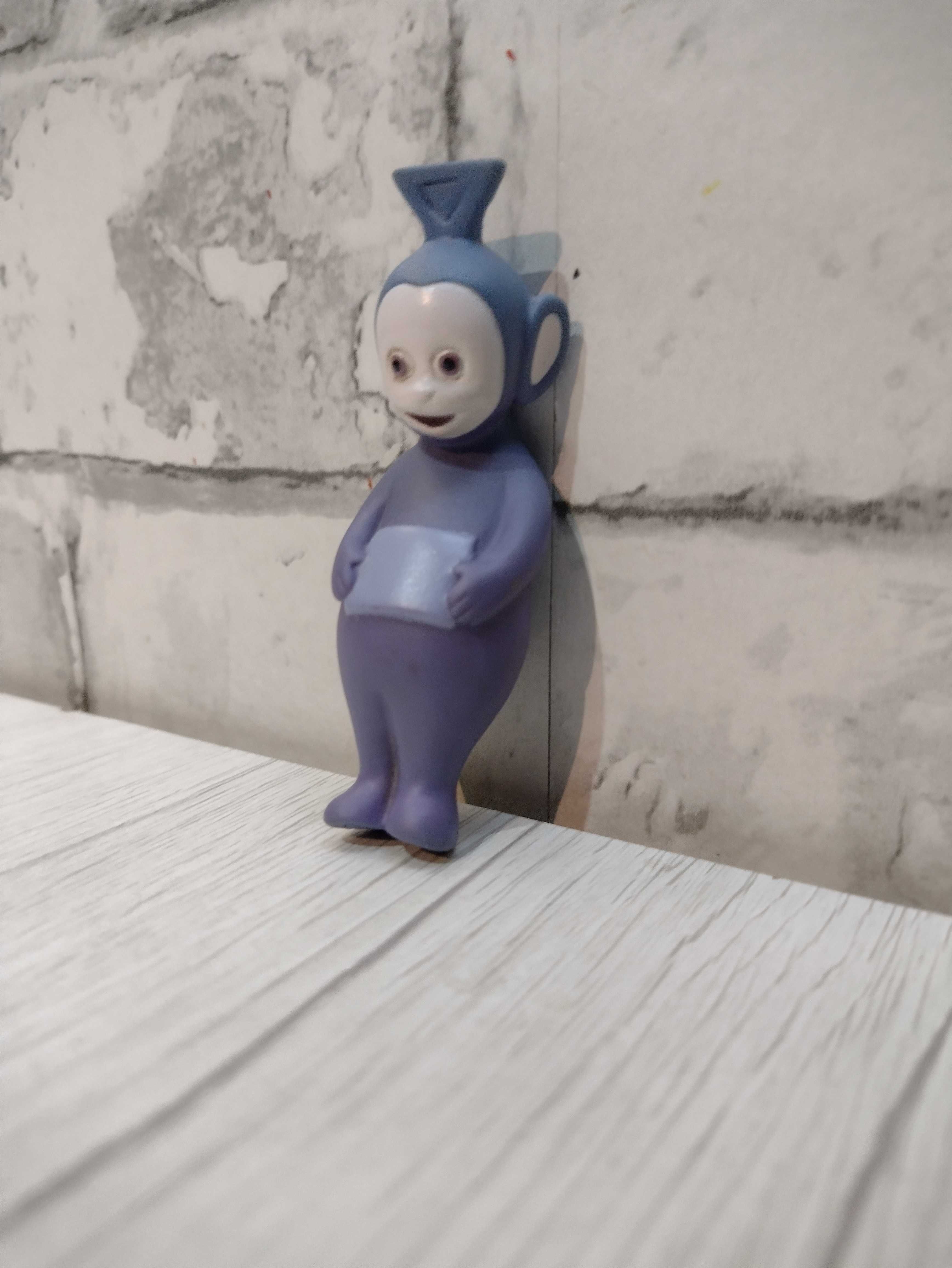 Teletubbies Teletubisie figurka Tinky-Winky fioletowy Teletubiś z gumy