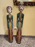 Par de estatuetas