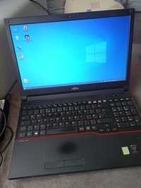 Fujitsu e554 laptop 15 cali i5 8gb ram 256 dysk szybki model