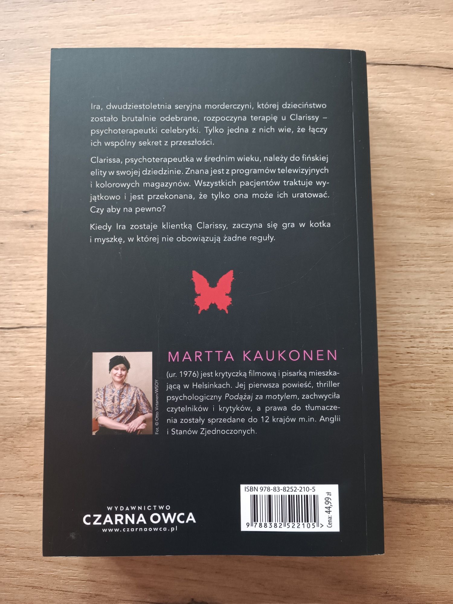 "Podążaj za motylem" Martta Kaukonen