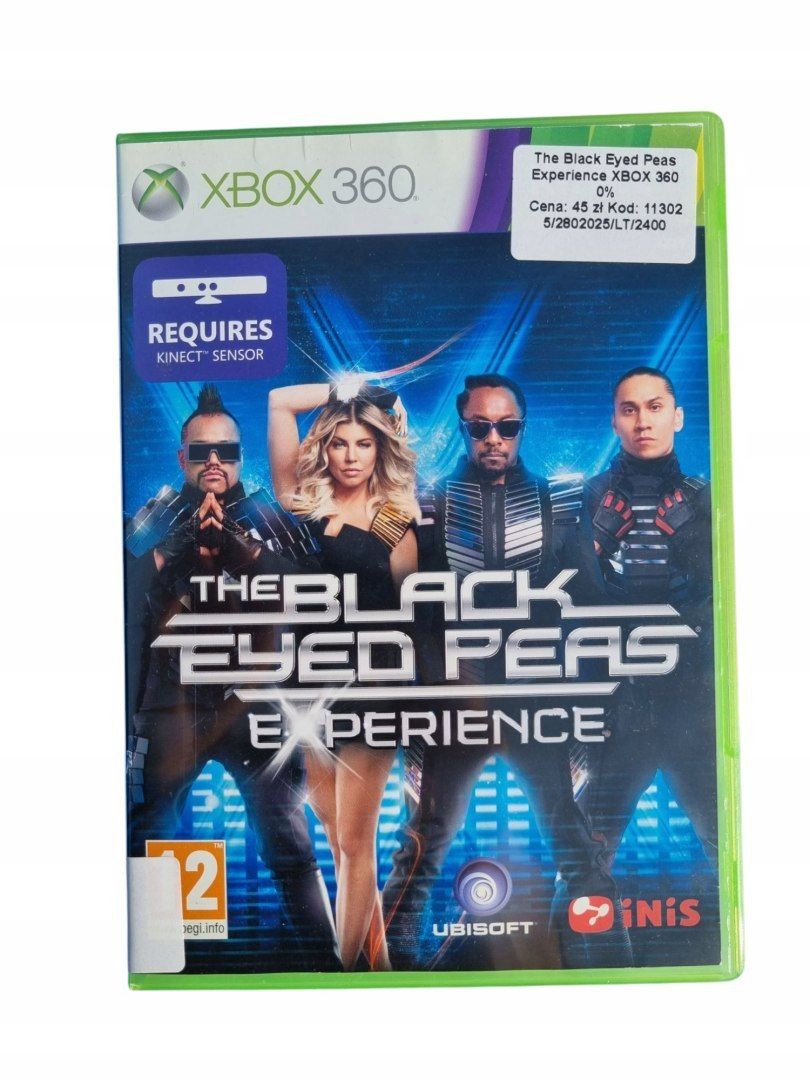 Gra The Black Eyed Peas Experience Microsoft Xbox 360 Używana