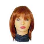 Peruka BJ315 kolor cynamonowy blond / rubin + siateczka gratis!