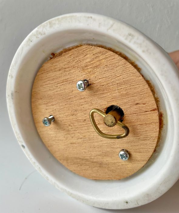 Фарфор ГДР . Музыкальный клоун .