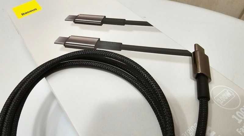 Baseus Tungsten Gold kabel USB-C 1 m / 100W 5A