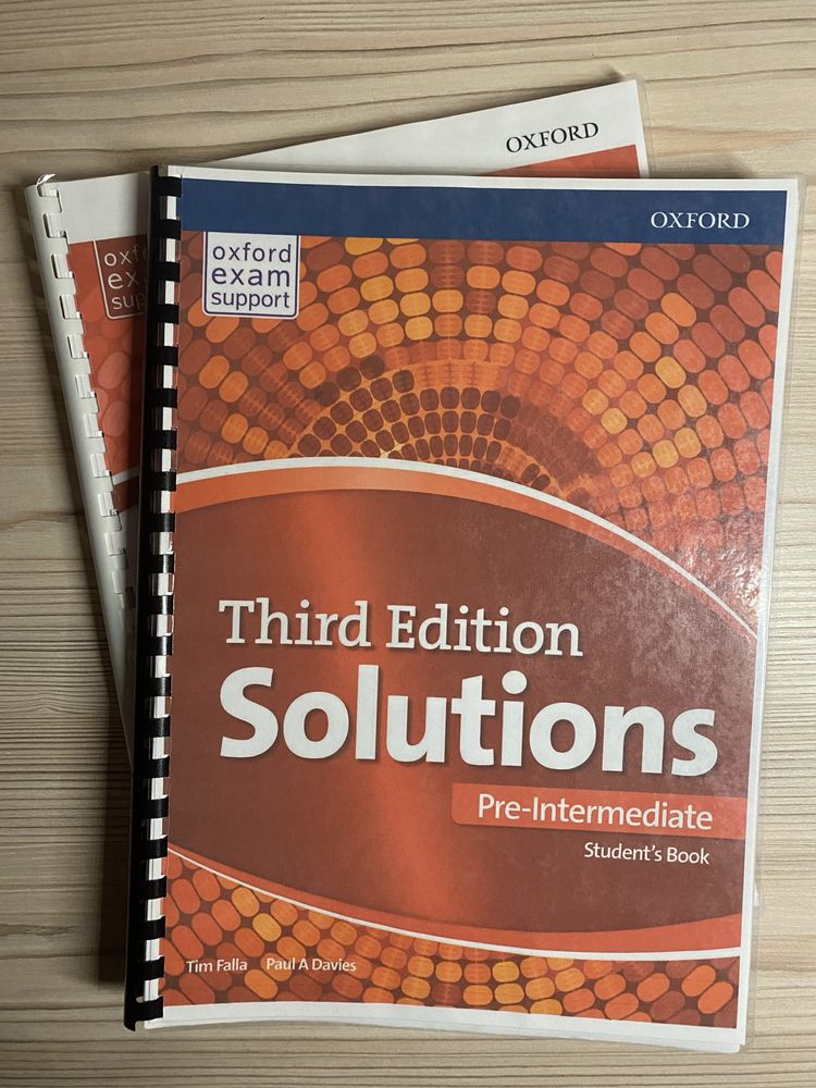 Third Edition Solutions Pre-Intermediate