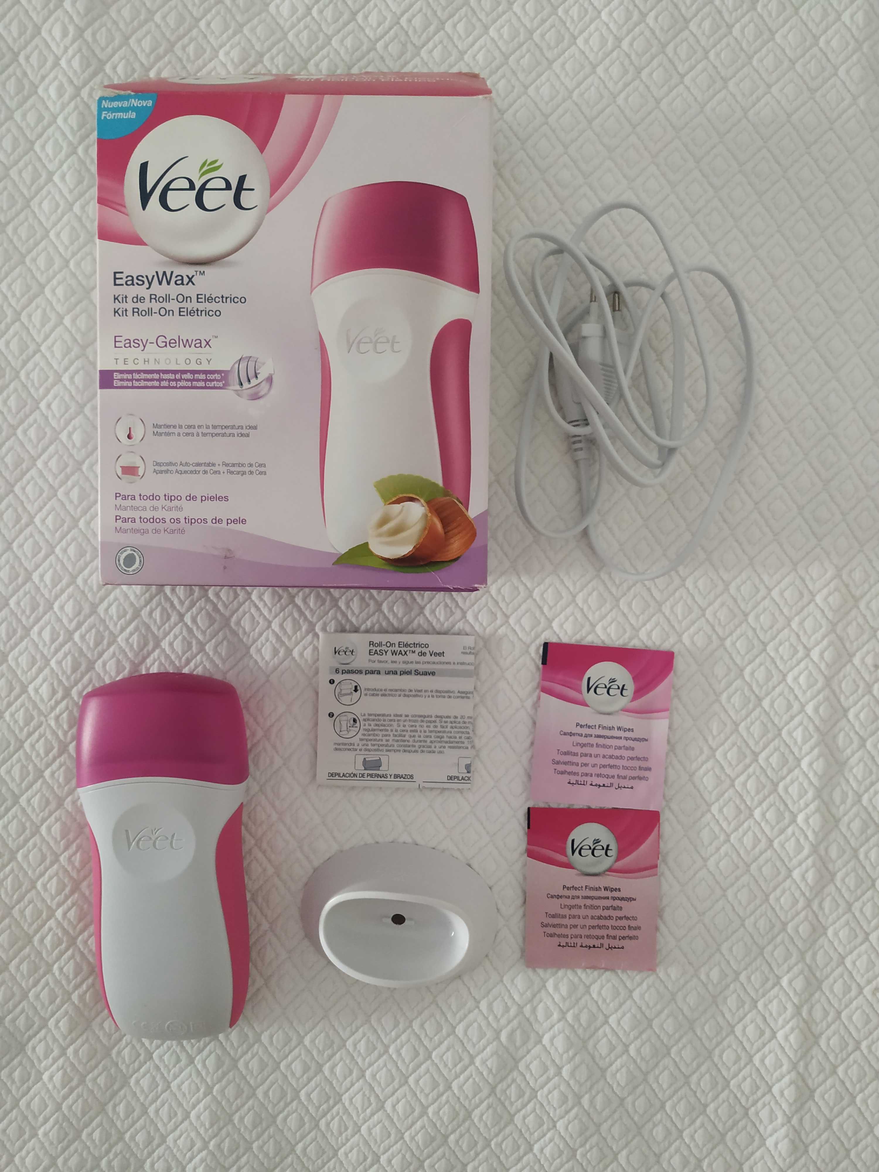 Depiladora cera roll-on Veet