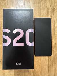 Samsung S20 kolor różowy, stan idealny